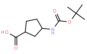 3-(叔丁氧基羰基)环戊烷羧酸