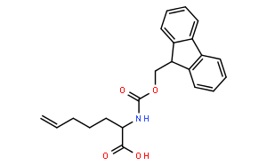 (S)-N-Fmoc-2-氨基-6-烯庚酸