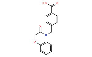 4-[(3-Oxo-2,3-dihydro-4H-1,4-benzoxazin-4-yl)methyl]benzoic acid