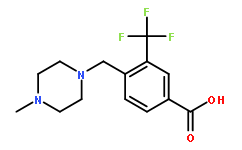 4-((4-methylpiperazin-1-yl)methyl)-3-(trifluoromethyl)benzoic acid