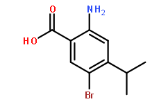 2-氨基-4-异丙基-5-溴苯甲酸