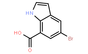 5-Bromo-1h-indole-7-carboxylic acid