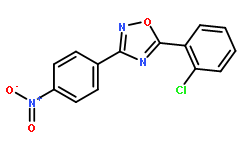 5-(2-Chlorophenyl)-3-(4-Nitrophenyl)-1,2,4-Oxadiazole
