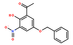 1-(5-(苄氧基)-2-羟基-3-硝基苯基)-乙酮