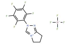 6,7-二氢-2-五氟苯基-5H-吡咯并[2,1-C]-1,2,4-三唑鎓四氟硼酸盐