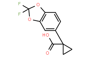 1-(2,2-二氟苯并[d][1,3]二氧杂环戊烯-5-基)环丙烷甲酸