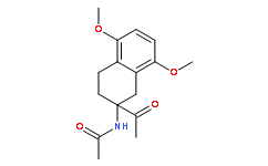 (R)-N-(2-乙酰基-1,2,3,4-四氢-5,8-二甲氧基-2-萘基)乙酰胺