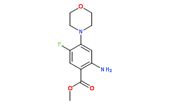 2-氨基-4-(4-吗啉基)-5-氟苯甲酸甲酯
