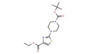 2-(4-(叔丁氧基羰基)哌嗪-1-基)噻唑-4-羧酸乙酯