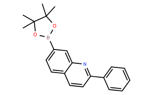 2-phenyl-7-(4,4,5,5-tetramethyl-1,3,2-dioxaborolan-2-yl)quinoline