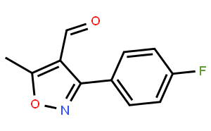 3-(4-Fluorophenyl)-5-methylisoxazole-4-carboxaldehyde