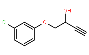 1-(3-Chlorophenoxy)-3-butyn-2-ol