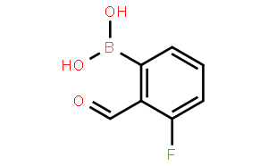 3-氟-2-甲酰基苯硼酸