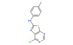 (7-CHLOROTHIAZOLO[5,4-D]PYRIMIDIN-2-YL)-P-TOLYL-AMINE