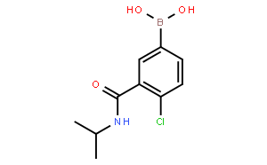 4-氯-3-(异丙基氨甲酰基)苯基硼酸