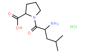 (S)-1-((S)-2-Amino-4-methylpentanoyl)pyrrolidine-2-carboxylic Acid Hydrochloride