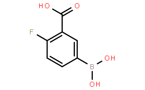 3-羧基-4-氟(代)苯硼酸