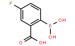 2-硼酸-5-氟苯甲酸
