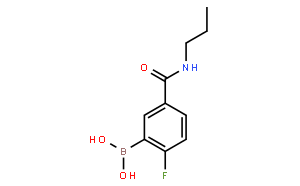 2-FLUORO-5-(PROPYLCARBAMOYL)BENZENEBORONIC ACID