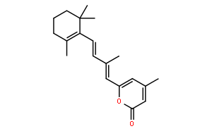 (E,E)-6-α-Ionylidene-4-methylpyran-2-one