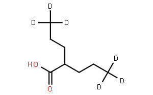 2-(Propyl-3,3,3-d3)pentanoic-5,5,5-d3 Acid