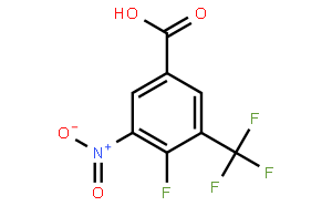 4-Fluoro-3-nitro-5-(trifluoromethyl)benzoic acid