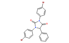 1,3-Bis(4-bromophenyl)-5-phenyl-2,4-imidazolidinedione