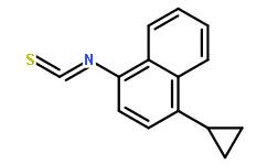 NAPHTHALENE, 1-CYCLOPROPYL-4-ISOTHIOCYANATO-