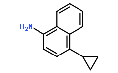 1-Naphthalenamine, 4-cyclopropyl-