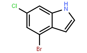 4-BroMo-6-chloro-1H-indole