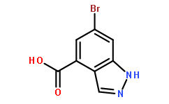 6-溴-1H-吲唑-4-甲酸