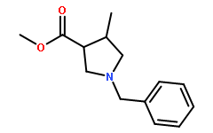 1-苄基-4-甲基吡咯烷-3-甲酸甲酯