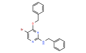 2-Benzylamino-4-benzyloxy-5-bromopyrimidine
