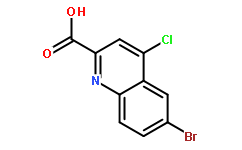 6-溴-4-氯-2-喹啉甲酸