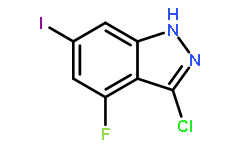 3-Chloro-4-fluoro-6-iodoindazole