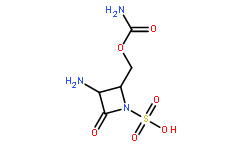 (2S,3S)-3-ammonio-2-(2)-3-ammonio-2-{(carbamoyloxy)methyl}-4-oxoazetidine-1-sulfonate