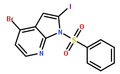 N-Tosyl-4-bromo-3-iodo-7-azaindole