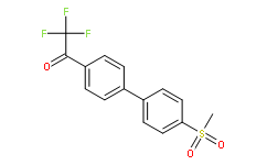 2,2,2-三氟-1-[4'-(甲基磺酰基)[1,1'-联苯]-4-基]乙酮