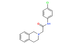 N-(4-氯苯基)-2-(3,4-二氢异喹啉-2(1H)-基)乙酰胺