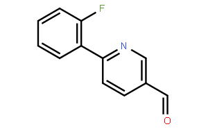 6-(2-Fluorophenyl)-3-pyridinecarbaldehyde
