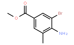 3-甲基-4-氨基-5-溴苯甲酸甲酯