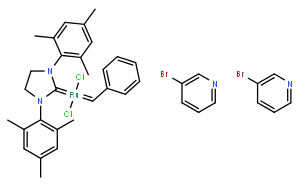 二氯[1,3-雙(2,4,6-三甲基苯基)-2-咪唑烷亞基](亞芐基)雙(3-溴吡啶)釕(II)； Grubb's第三代催化劑