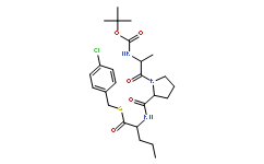 Boc-Ala-Pro-Nva-4-chloro-SBzl