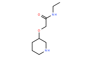 N-Ethyl-2-(3-piperidinyloxy)acetamide