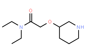 N,N-Diethyl-2-(3-piperidinyloxy)acetamide