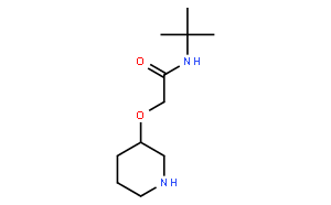 N-tert-Butyl-2-(3-piperidinyloxy)acetamide