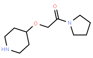 1-(4-Piperidinyloxy)acetylpyrrolidine
