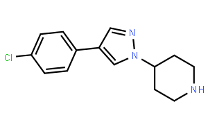 4-[4-(4-Chlorophenyl)-1H-pyrazol-1-yl]piperidine