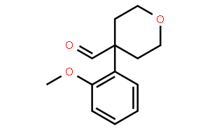 4-(2-Methoxyphenyl)tetrahydropyran-4-carboxaldehyde