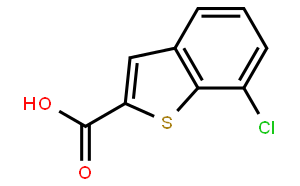 7-氯-1-苯并噻吩-2-甲酸
